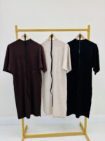 Robe fluide avec ceinture – Élégance minimaliste et confort moderne – Image 2