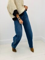 Jean Coupe Barrel cloutée