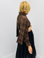 Chemise à Carreaux avec Lavallière – 100 % rayonne – Image 7