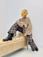 Pull Grosse Maille torsadée – Esprit cocoon d’hiver – Image 3