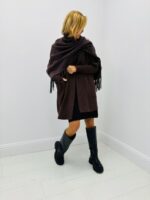 Poncho en Viscose à Franges – Marque VALENTYNE – Image 9