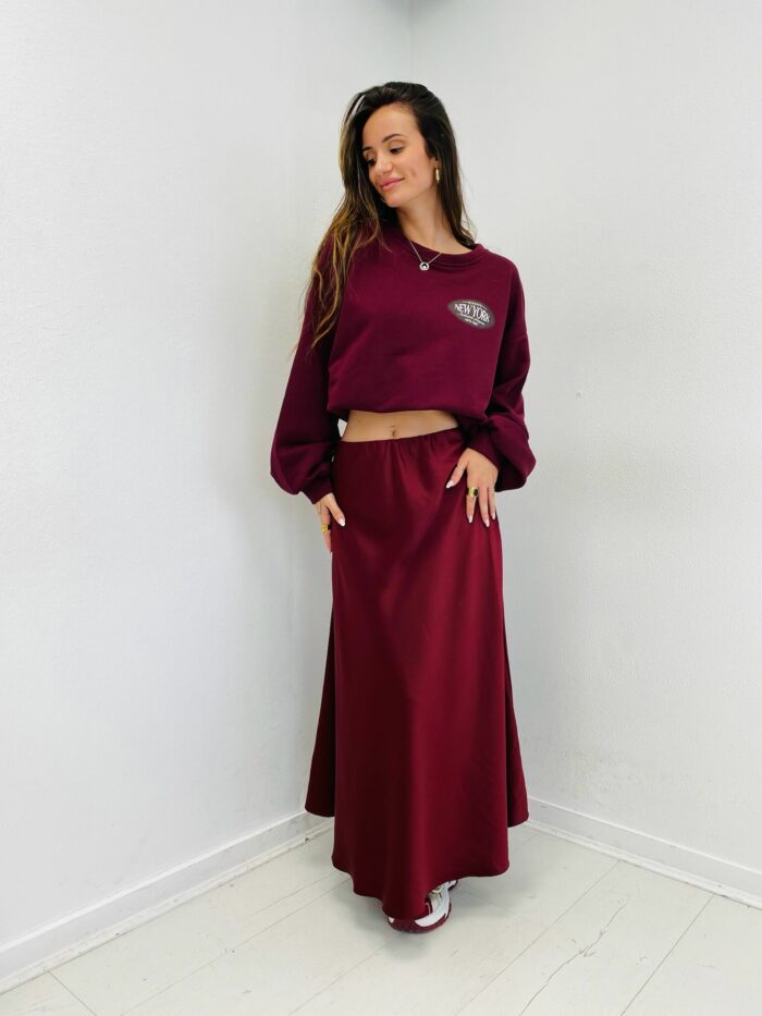 Sweat Imprimé Coton à coupe décontractée – Image 10