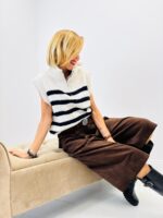 Pull Débardeur Camionneur Rayé – Esprit moderne & allure cosy – Image 5