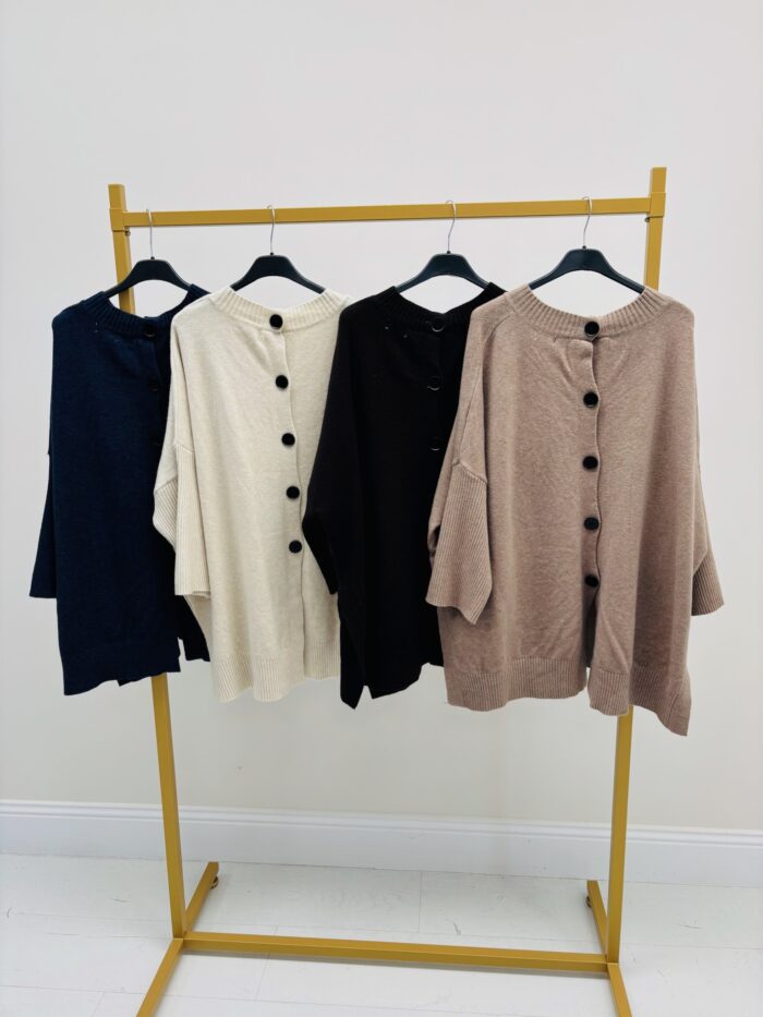 Pull VALENTYNE Réversible à boutons – Image 2