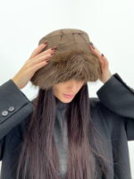 Bob Matelassé Bordé de fausse fourrure – chaleur et style d’hiver