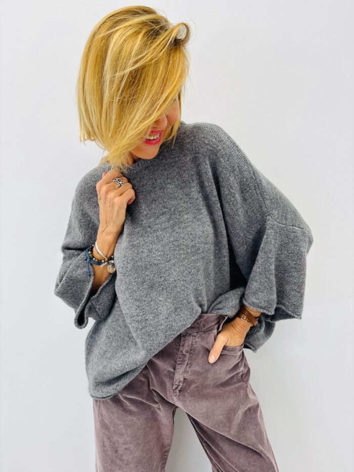 Pull Alpaga doux col rond – Image 1