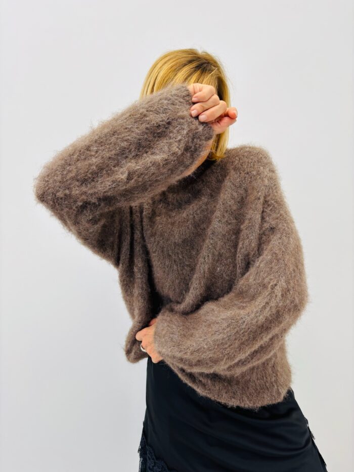 Pull Duveteux col rond – Image 3