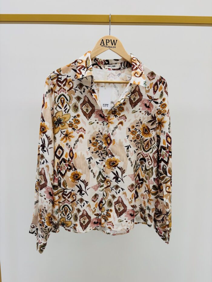 Chemise Imprimée Viscose – esprit bohème chic – Image 2