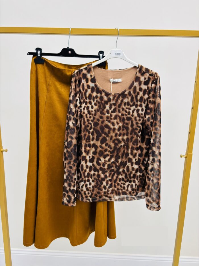 Top Imprimé Léopard – Image 2