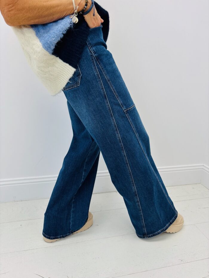 Jean Coupe Wide Leg large – Image 3