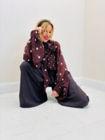 Blouse en Voile transparent à pois – Élégance aérienne – Image 6