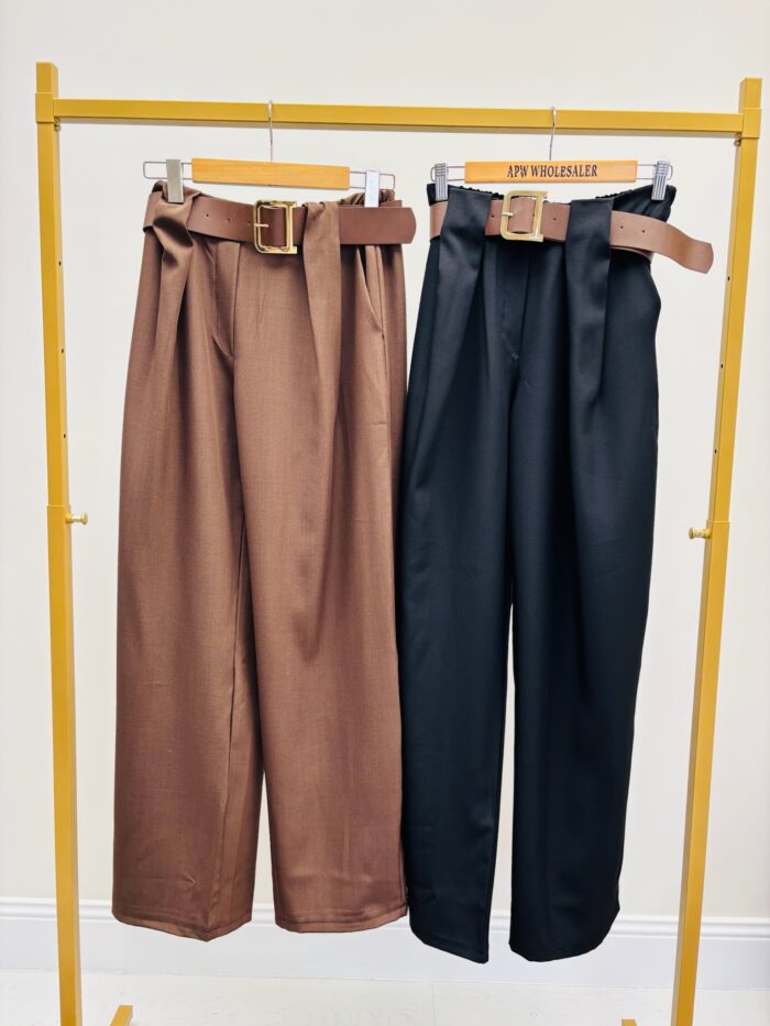 Pantalon Large à Pinces – Image 2