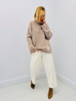Pull Col montant – Kid mohair & laine – Image 6