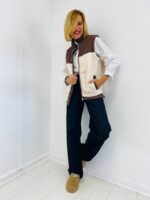Jean Droit Taille Haute à la coupe WIDE LEG – Image 2