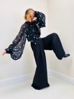 Pantalon Large à pinces avec ceinture – Élégance italienne – Image 4