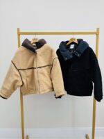 Doudoune Doublée Sherpa – Capuche amovible et coupe oversize – Image 2