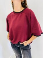 T-shirt Coupe Ample avec finitions contrastées – Image 2