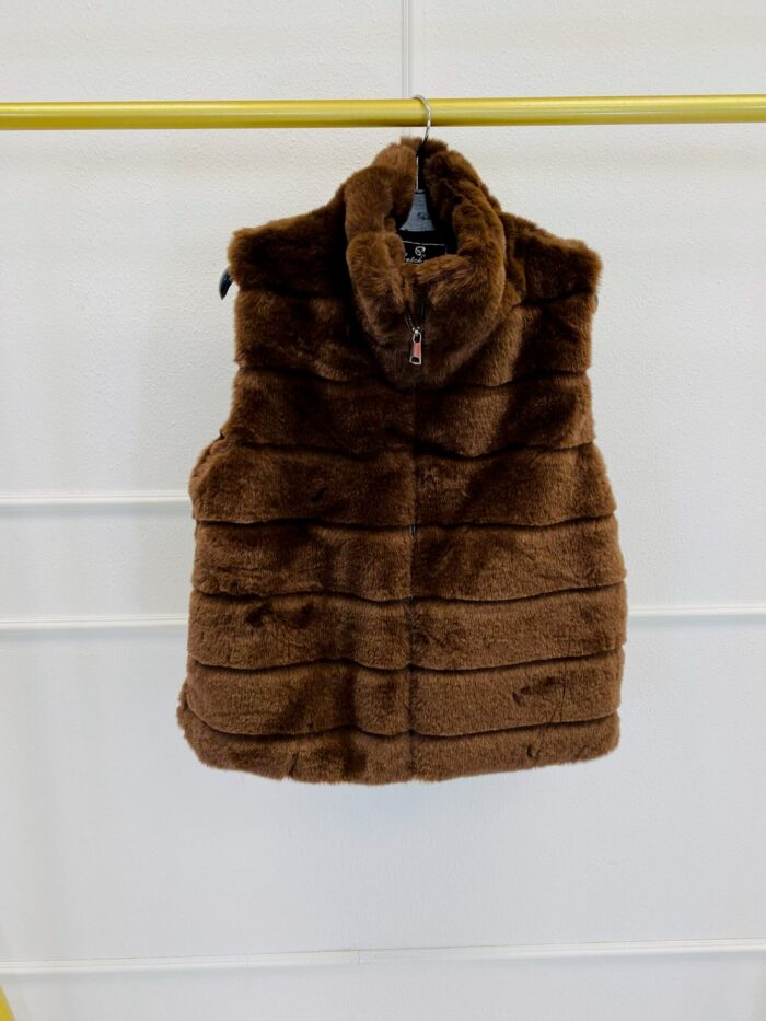 Gilet Sans Manches en fausse fourrure – Image 16