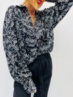 Blouse Imprimée Pois Abstraits – Marque EMA BLUE’S