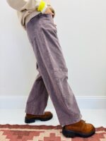 Pantalon en Velours Coupe Barrel – Image 2
