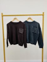 Pull à Poche perlée – Image 2