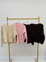 Pull en Laine et Kid mohair – Détails boutons & douceur italienne – Image 2