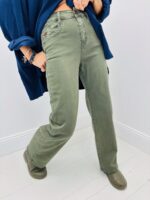 Jean Wide Leg Brodé – Image 5