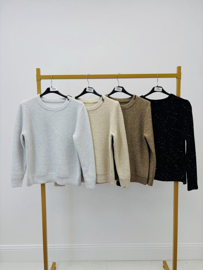 Pull à Sequins discrets – Marque VALENTYNE – Image 2