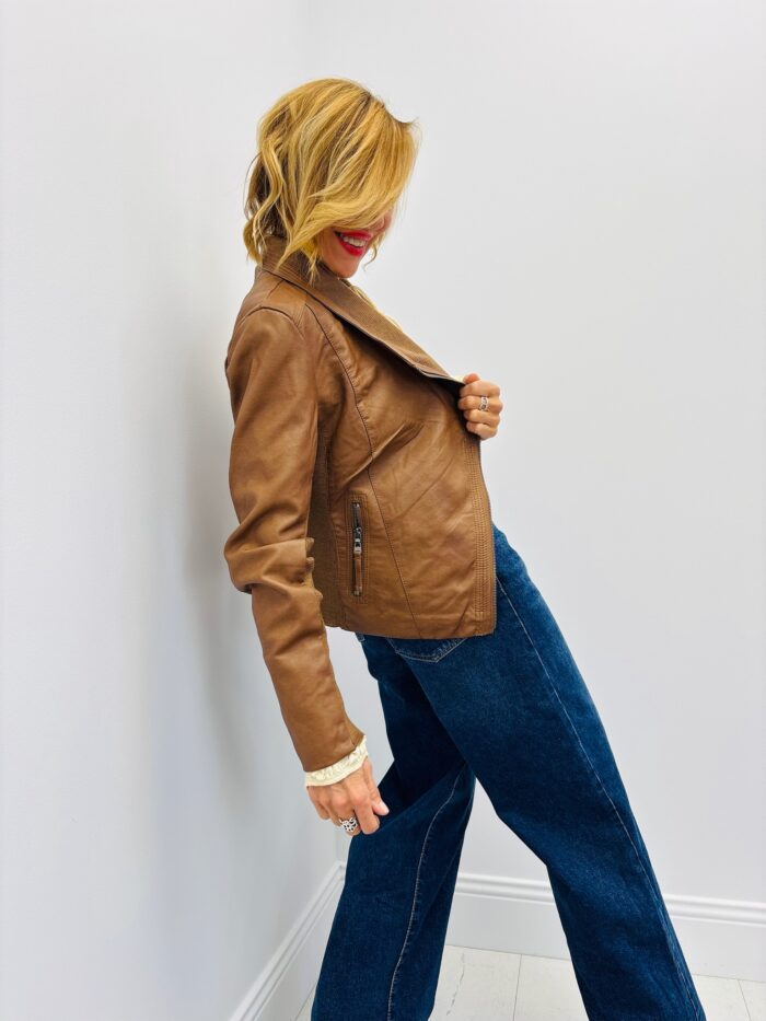 Blouson en Simili cuir – Image 1