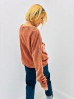 Sweat SLOVER à œillets métalliques – 100% coton par Golden Silver – Image 3