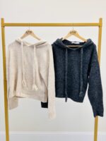 Pull à Capuche doux – Style cocoon chic italien – Image 2