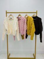 Gilet Tricot Torsadé – Image 2