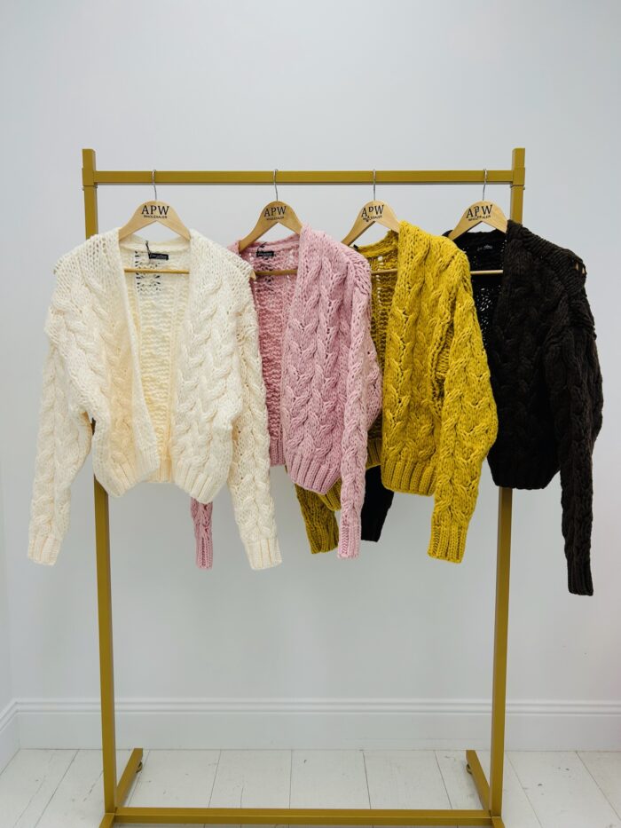 Gilet Tricot Torsadé – Image 2