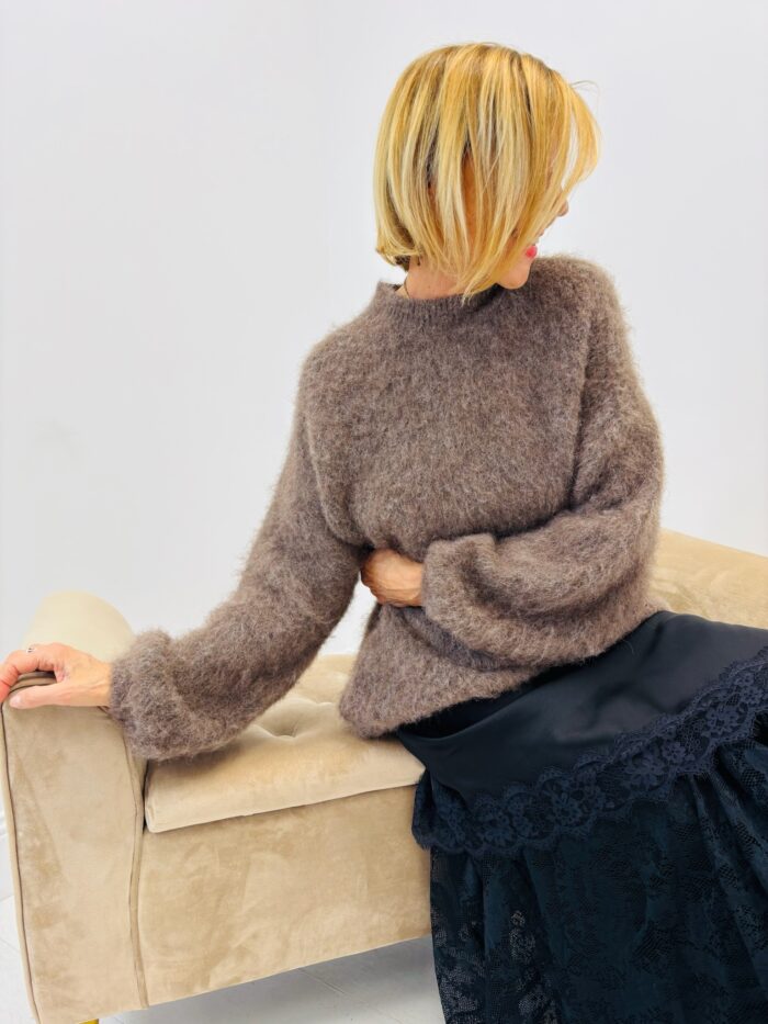 Pull Duveteux col rond – Image 1