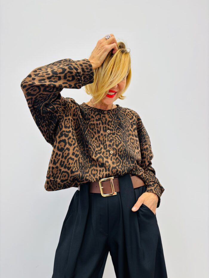 Gilet Imprimé Léopard – Image 1