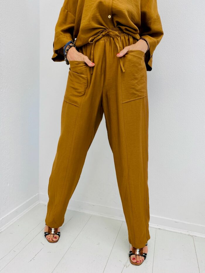 Pantalon Fluide à la Coupe Droite – Image 6