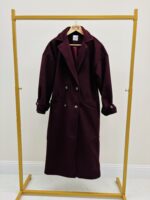 Manteau Long en laine double boutonnage – Image 2