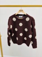 Pull Laine Doux à Pois – Image 2