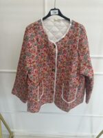 Veste matelassée grande taille imprimée – Image 5