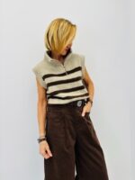 Pull Débardeur Camionneur Rayé – Esprit moderne & allure cosy – Image 7