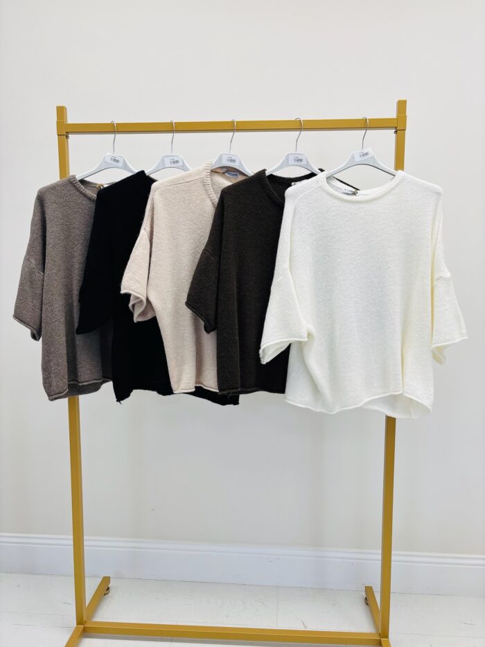 Pull Alpaga doux col rond – Image 4