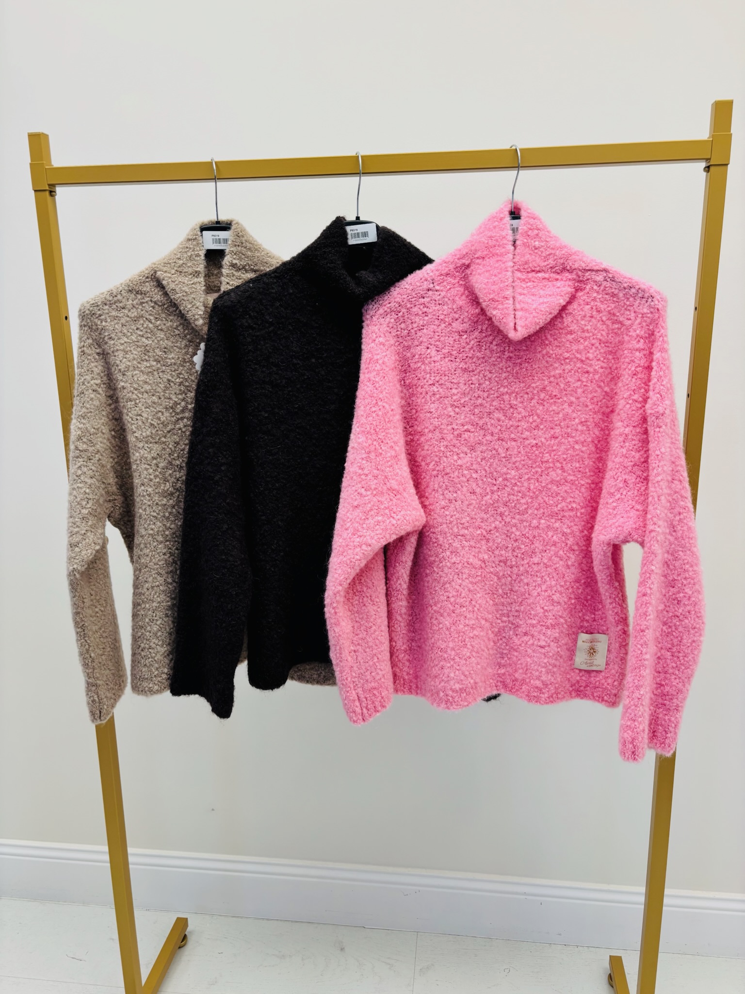 87E9084B-93C9-4A77-8D33-D76954E90288 Pull Col montant – Kid mohair & laine – Image 2