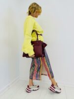 Pull Oversize Alpaga à Emmanchures Tombantes – Image 2
