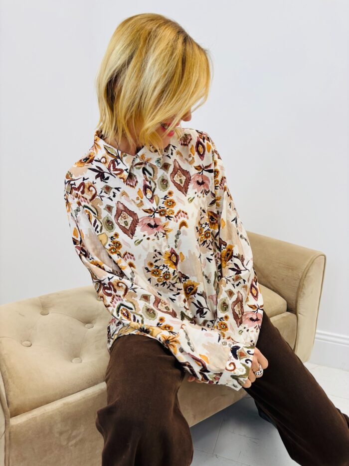 Chemise Imprimée Viscose – esprit bohème chic – Image 1