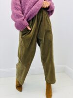 Pantalon Coton – Coupe Carotte