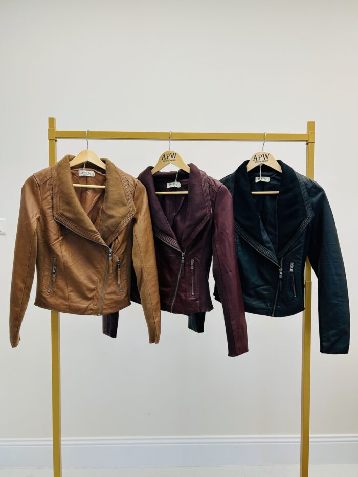 Blouson en Simili cuir – Image 2