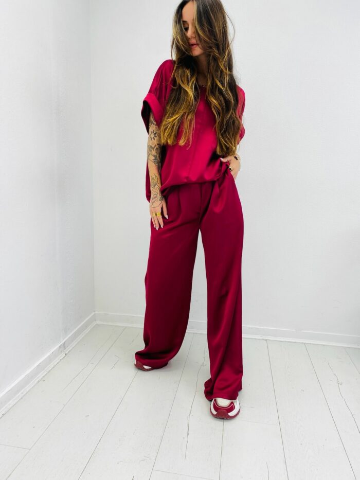 Pantalon Fluide à Coupe Large – Image 3