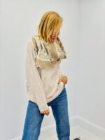 Écharpe triangle – 100% viscose – Image 3