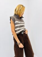 Pull Débardeur Camionneur Rayé – Esprit moderne & allure cosy – Image 6