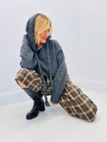 Pull à Capuche doux – Style cocoon chic italien